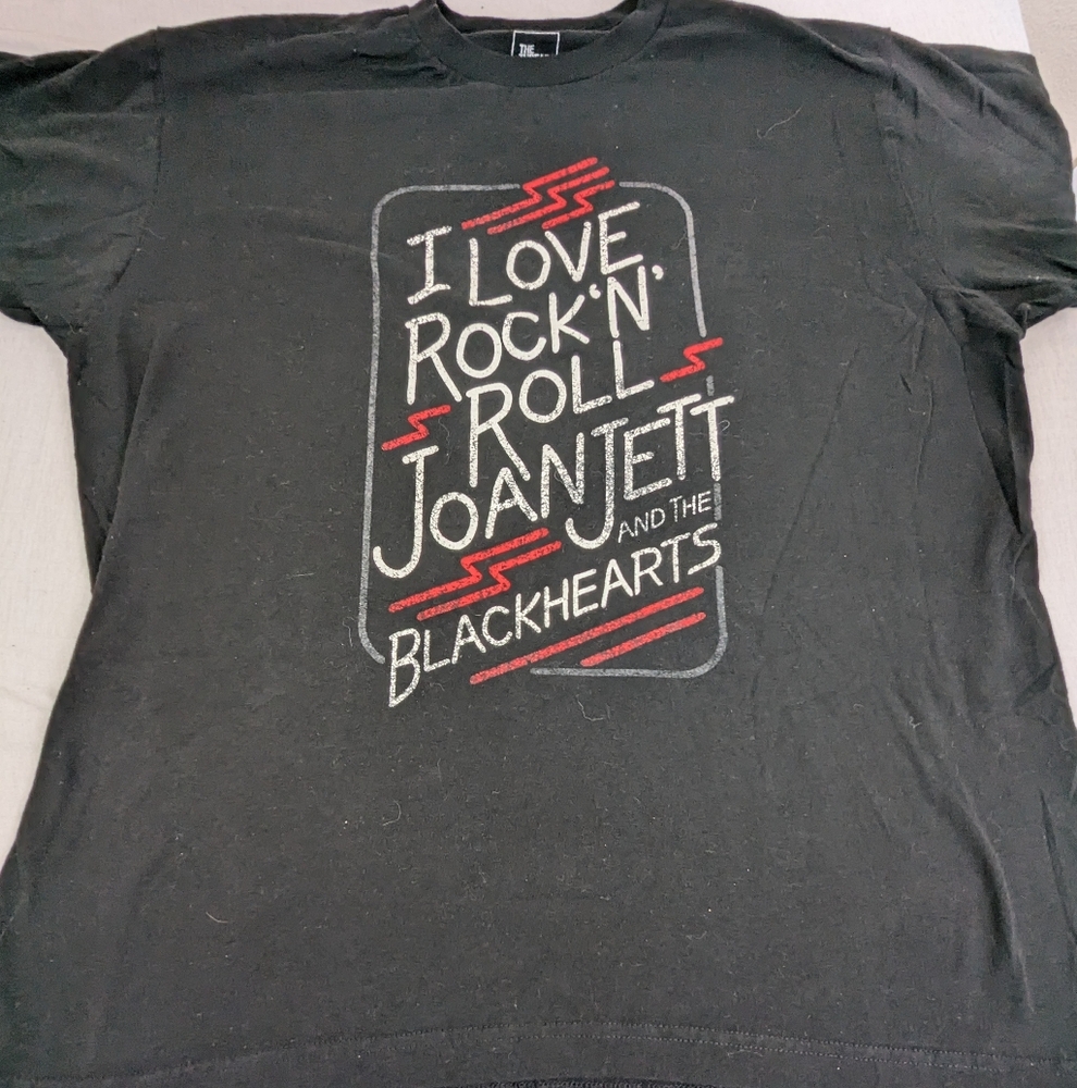 Joan Jett & The Blackhearts Black Tee From the Thread Shop XL